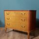 Commode scandinave en frêne des années 1950