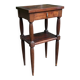 Louis XVI bedside table made of solid wood from the 20th century.