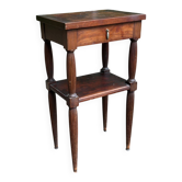 Louis XVI bedside table made of solid wood from the 20th century.