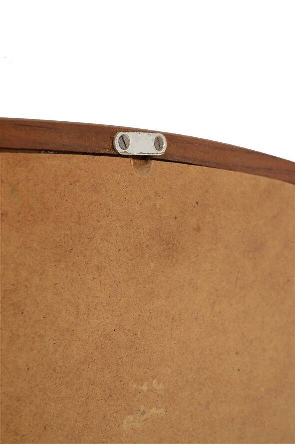 Mid-century teak mirror / Danish modern design / 1960s