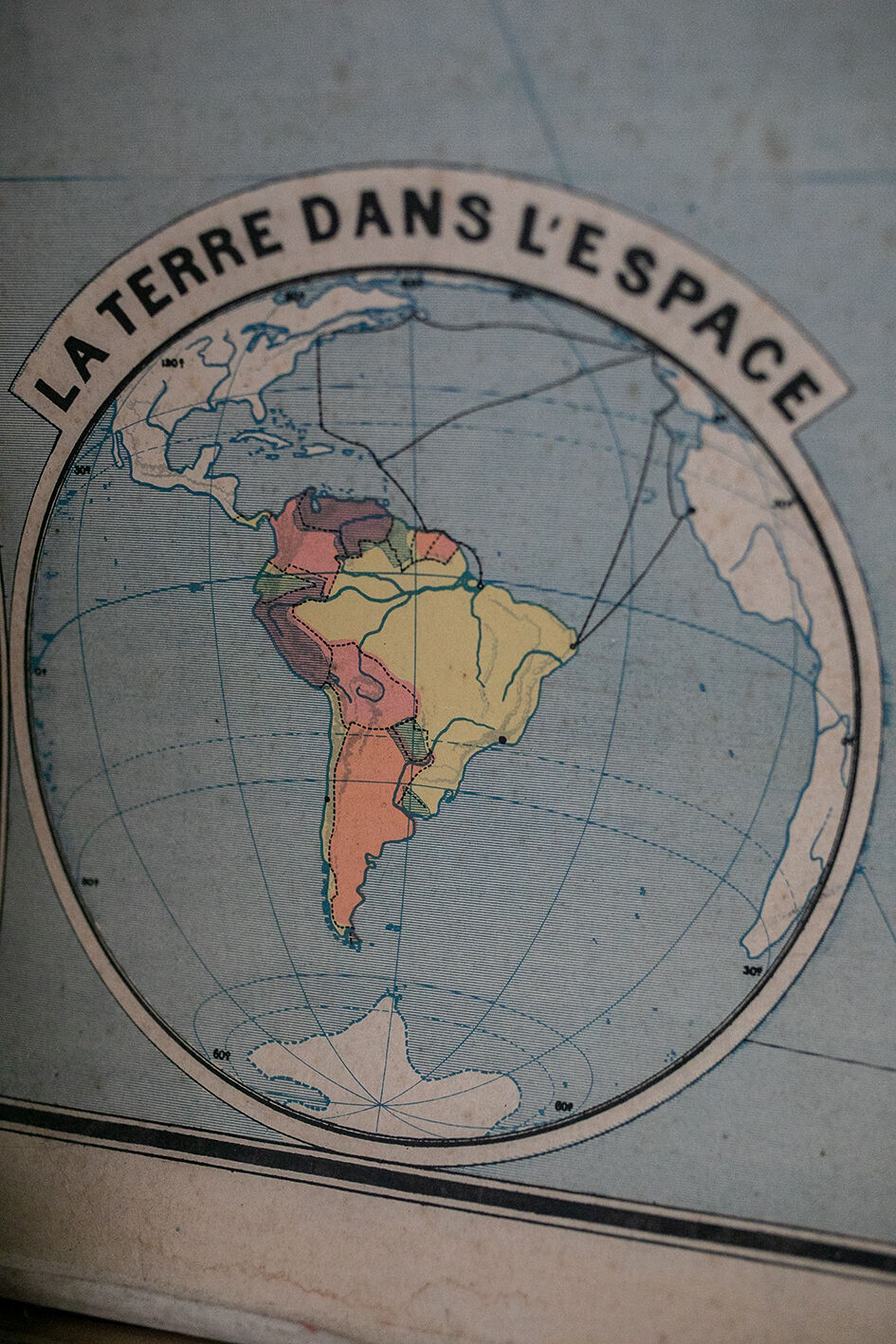 La carte de géographie Amérique du Sud Armand Colin n°20