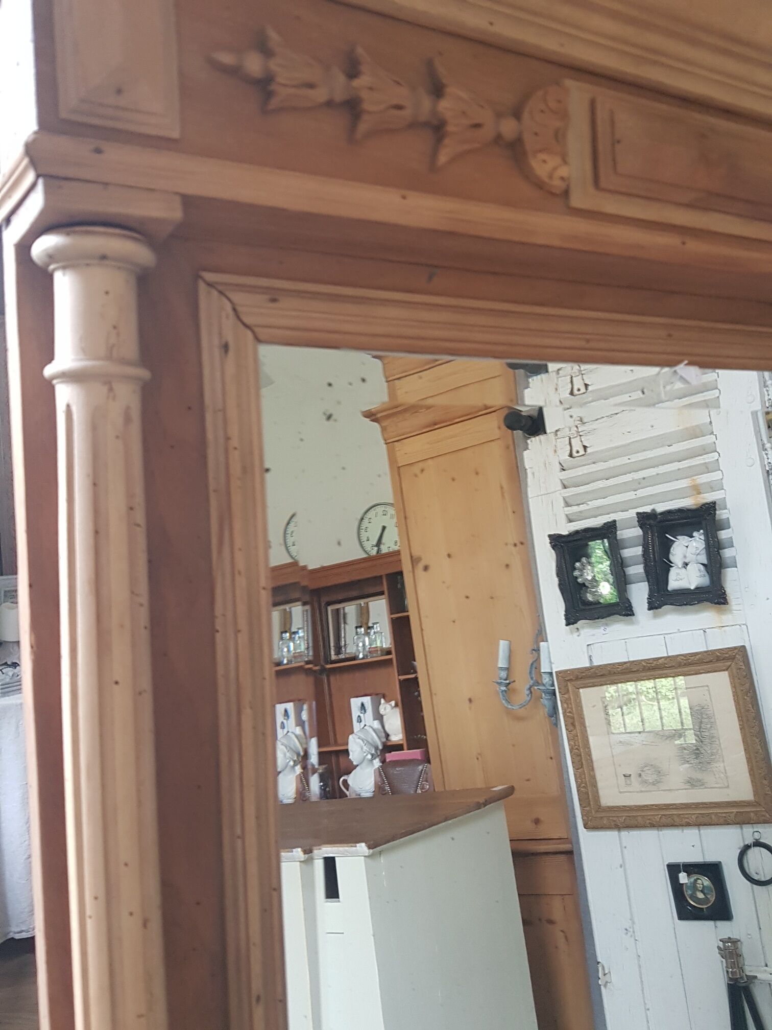 Mirror trumeau henri ll