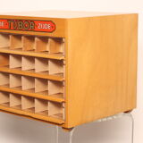 Haberdashery cabinet 'tubor tubca' by porey & fils - belgium 1950's