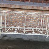 Wrought iron cot