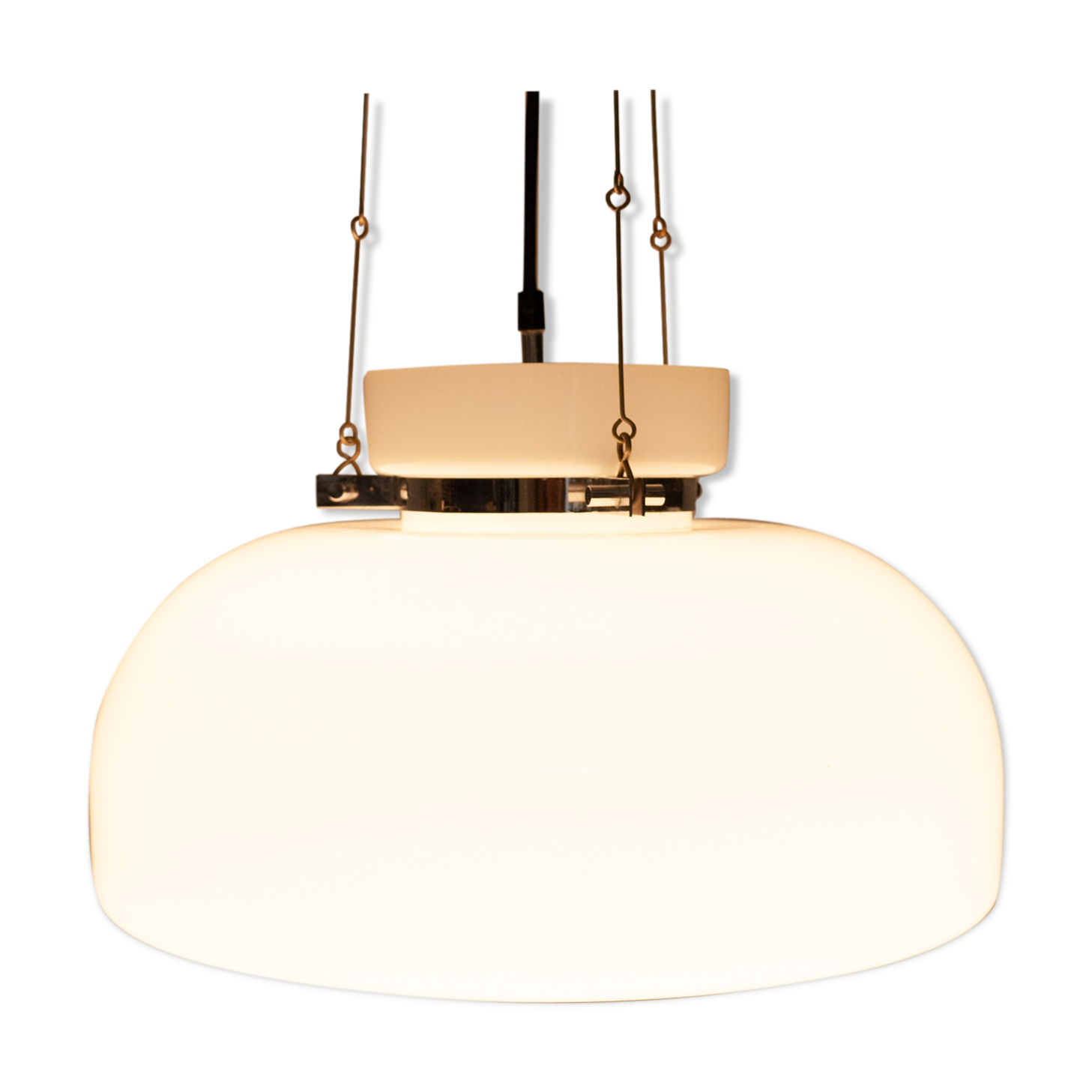 Chandelier from Glashütte Limburg, 1978