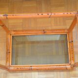 Table basse en bambou