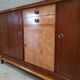 enfilade sideboard noyer citronnier art deco 1940