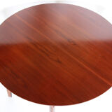 1950s vintage extendible teak dining table by Vittorio Dassi