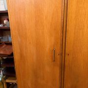 Vintage 60s/70s design wardrobe with compass feet.