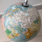 Terrestrial globe drawn by j forest edited by girard barrere & thomas
