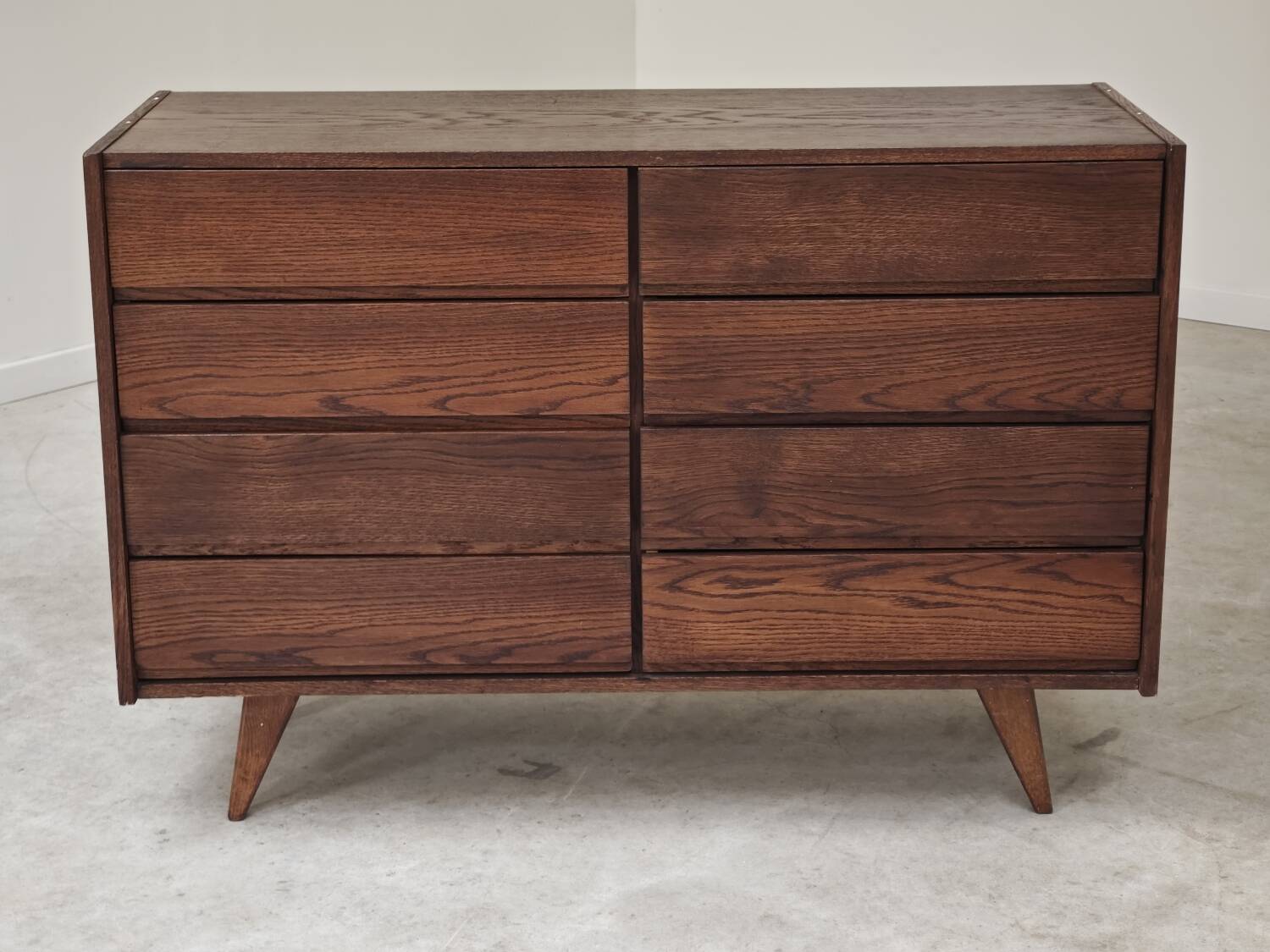 Commode / Buffet U 453 Dark Oak Jiri Jiroutek for Interior Prague 60s