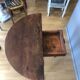 Half moon table