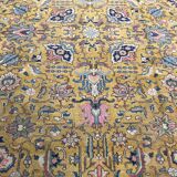 Persian old rug Persian Tabriz handmade 284x360cm