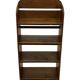 Art Deco Oak compact bookcase minimalist design