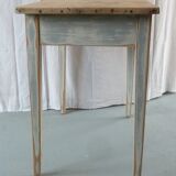 Patinated farm table