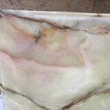 Marble onyx coffee table