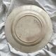 Plat rond polychrome "Nella" Jules Vieillard Bordeaux