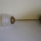 Suspension in brass and opaline country based 1960s/1970s
