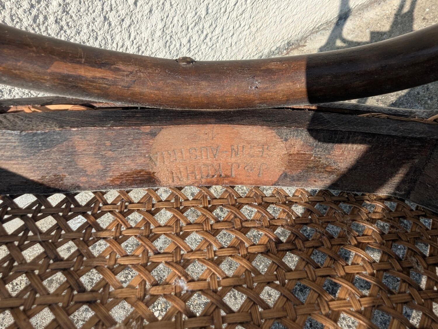 Jacob & Josef Kohn bentwood nursing chair