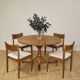 Round dining table "522" by Gianfranco Frattini for Bernini, Italy 1956