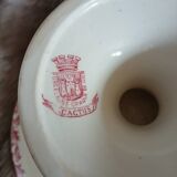 Antique compote dish in Gien ironstone.