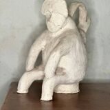 Anthropomorphic terracotta sculpture