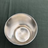 Timbale guillochée silver metal