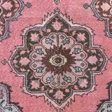 Distressed Turkish Runner 406x81 cm wool Vintage Tribal Rug