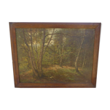 Forest painting