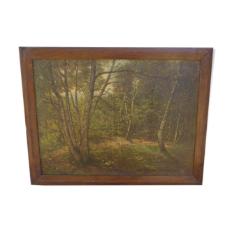 Tableau forêt