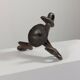 Unique vintage brutalist candlestick.