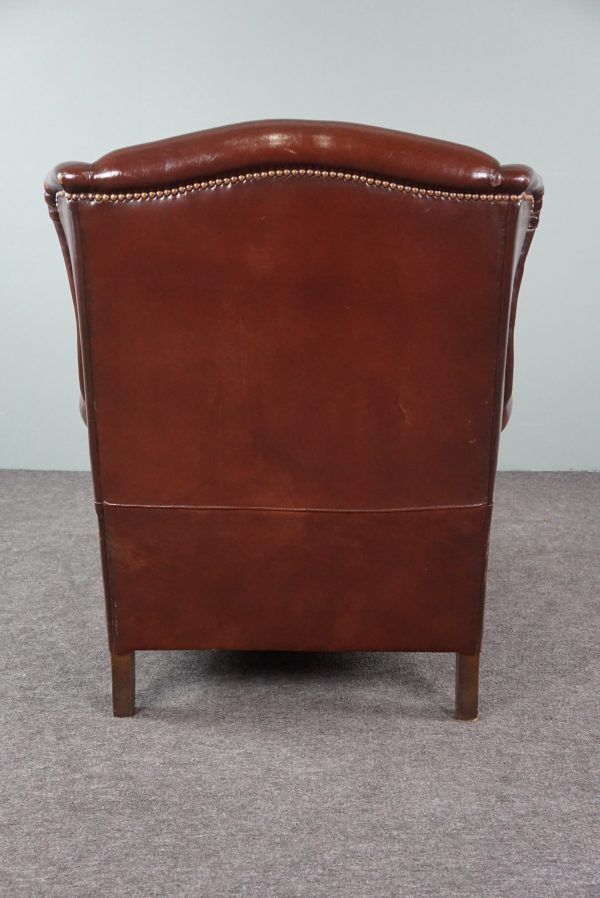 Sheepskin armchair