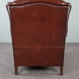 Sheepskin armchair