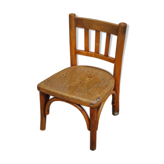 Chaise enfant années 30 fische