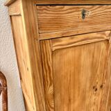 Parisian sideboard in raw wood