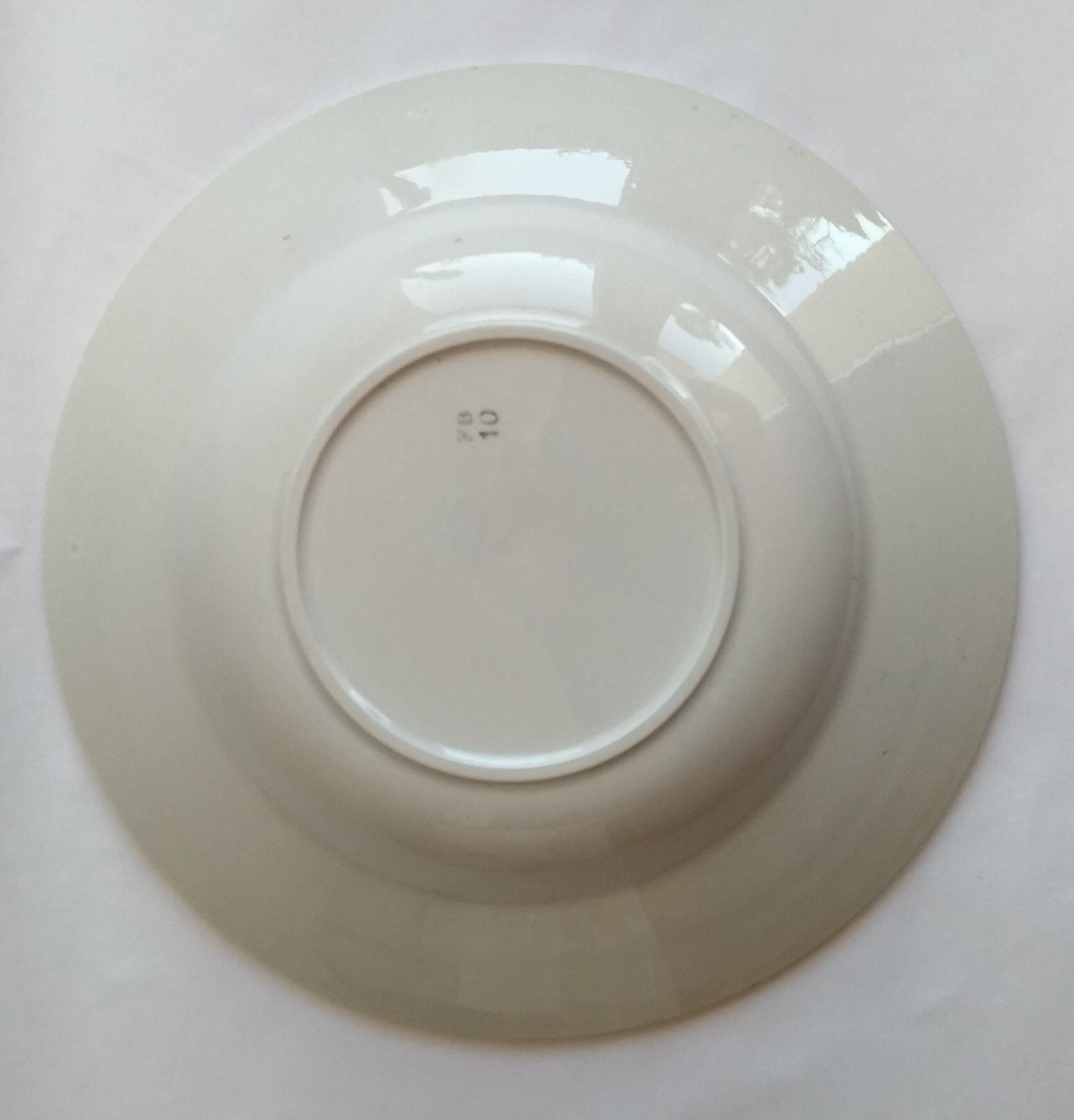 5 hollow plates Mint Terre de fer-Badonvillers-XXe