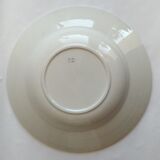 5 hollow plates Mint Terre de fer-Badonvillers-XXe