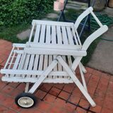 Vintage wood garden cart