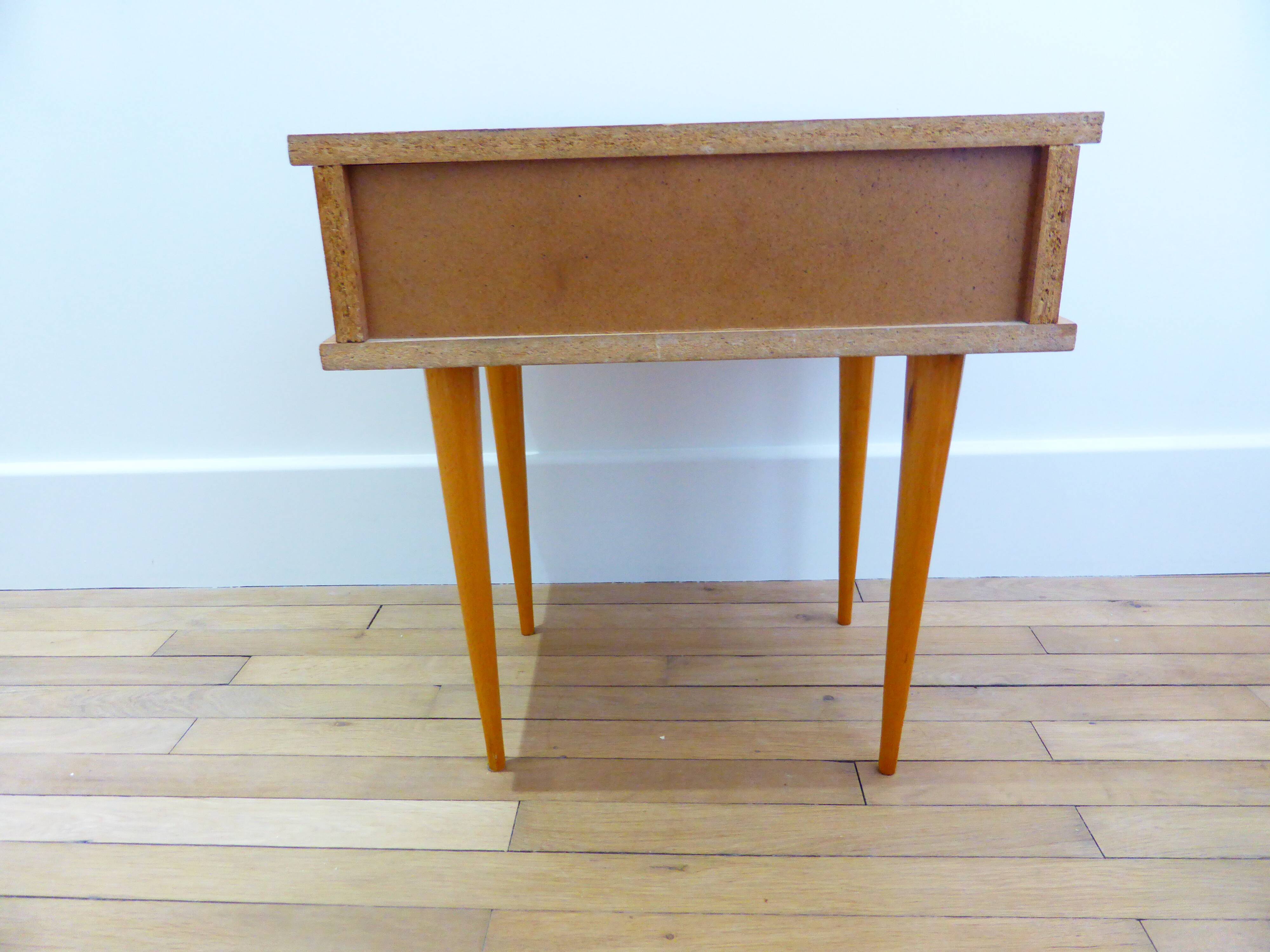 Vintage bedside table