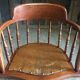 Industrial chair from the 1930s on wheels
