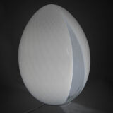Giant Murano Glass Egg Lamp, Italy, 2000s