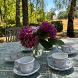 Service à thé/café peint à la main