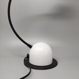 1970s Gorgeous White Table Lamp by Veneta Lumi. Made in Italy