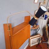 Wall-mounted oak desk from the 1950s.