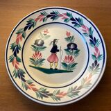Large HB Quimper plate
