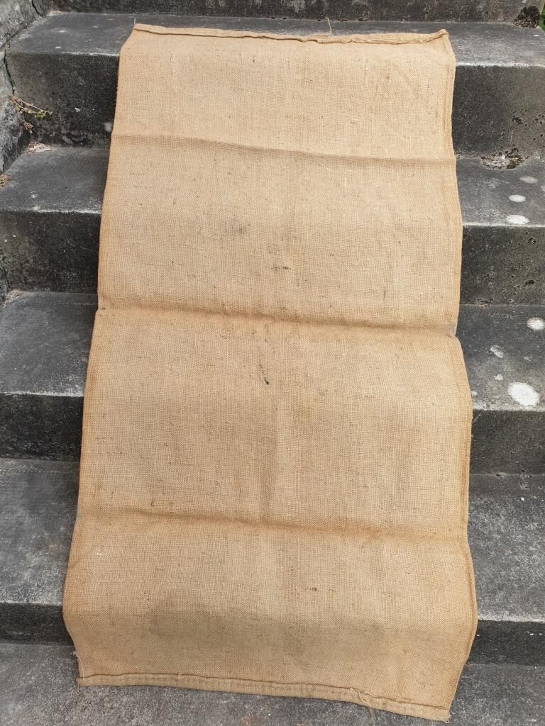 Ancient canvas bag