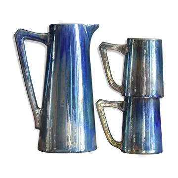 Pichet et tasses rambervillers