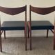 Pair of Scandinavian teak chairs, 1960s