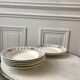 Lot of 6 hollow plates Badonvillier Granville