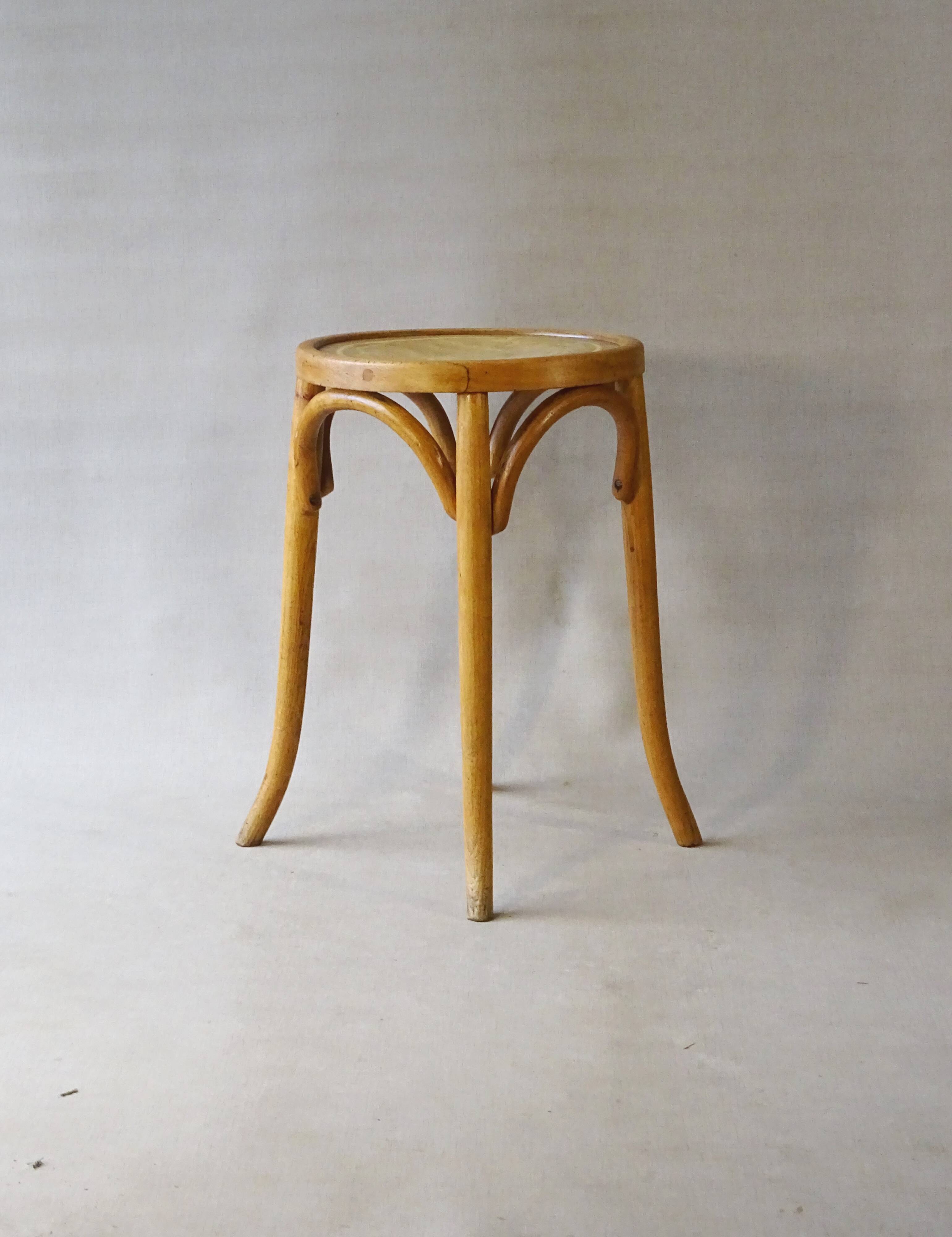 "Piano" high stool by Baumann 1930, bentwood